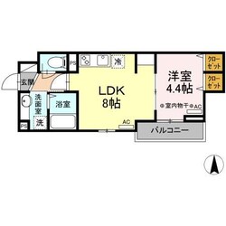 アヴァンス東日暮里の物件間取画像